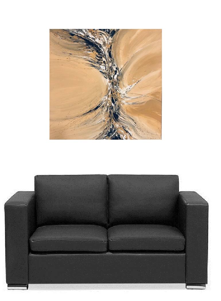 Original Abstract Fantasy Painting by Positiff Art