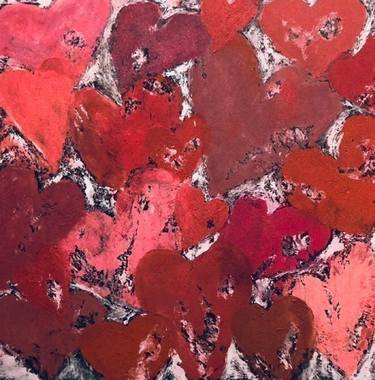 Print of Abstract Love Paintings by Positiff Art