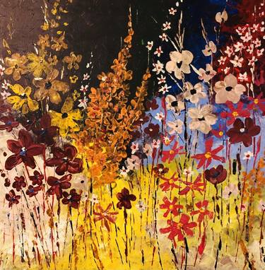 Print of Impressionism Floral Paintings by Positiff Art