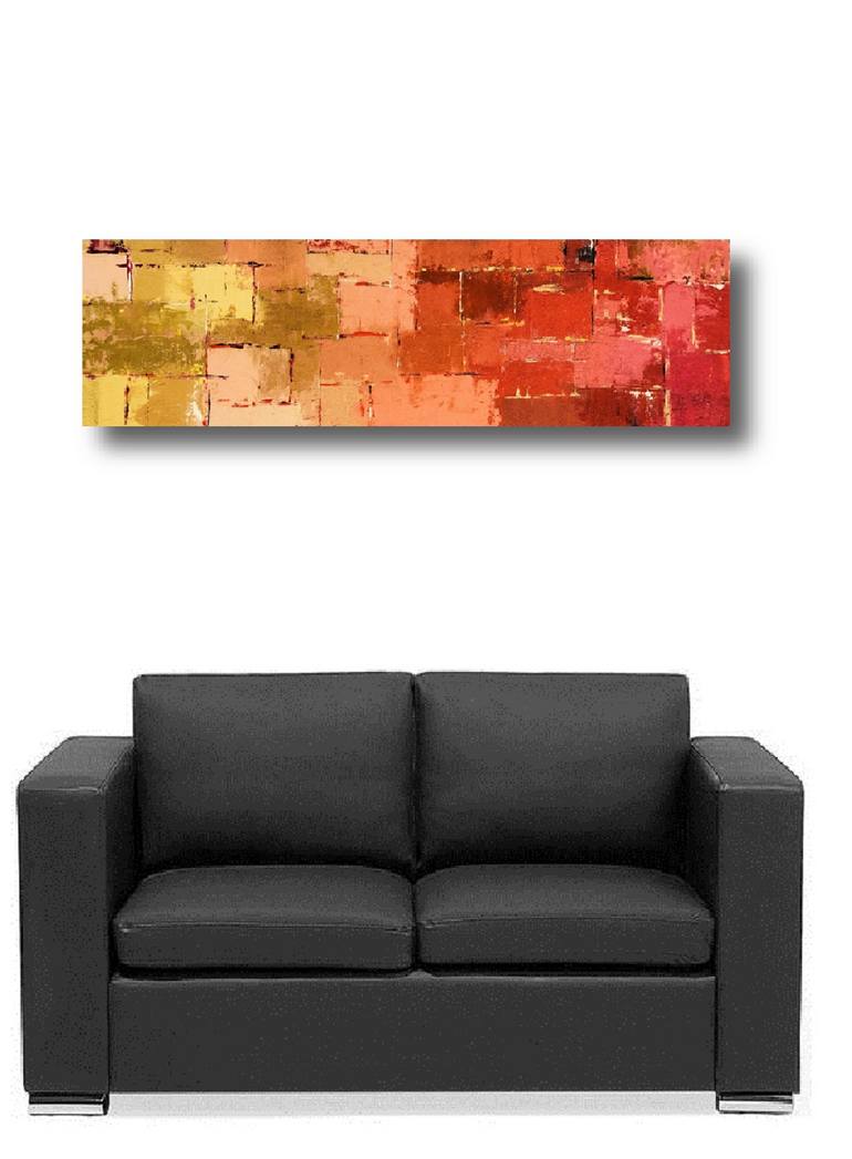 Original Abstract Expressionism Abstract Painting by Positiff Art