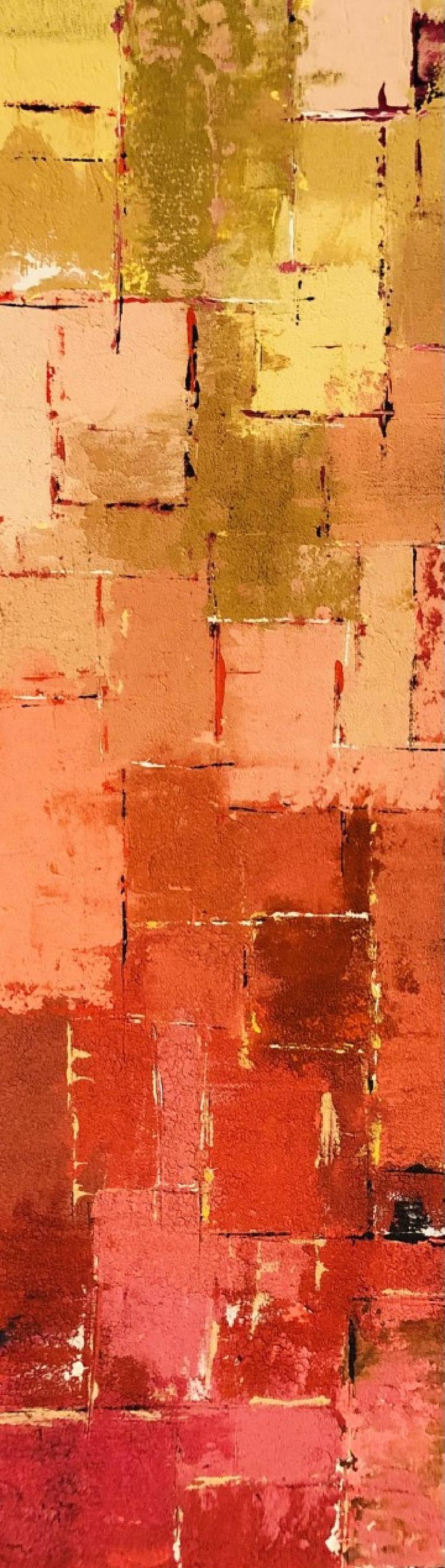 Original Abstract Expressionism Abstract Painting by Positiff Art