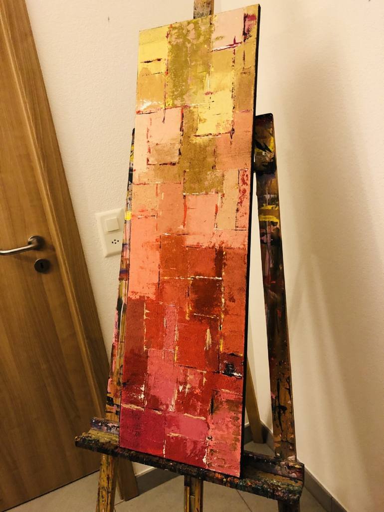Original Abstract Expressionism Abstract Painting by Positiff Art