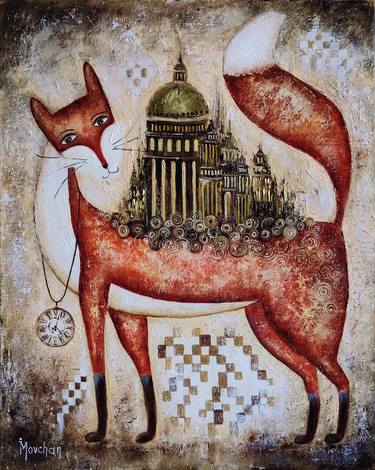 Print of Surrealism Animal Paintings by Irina Movchan
