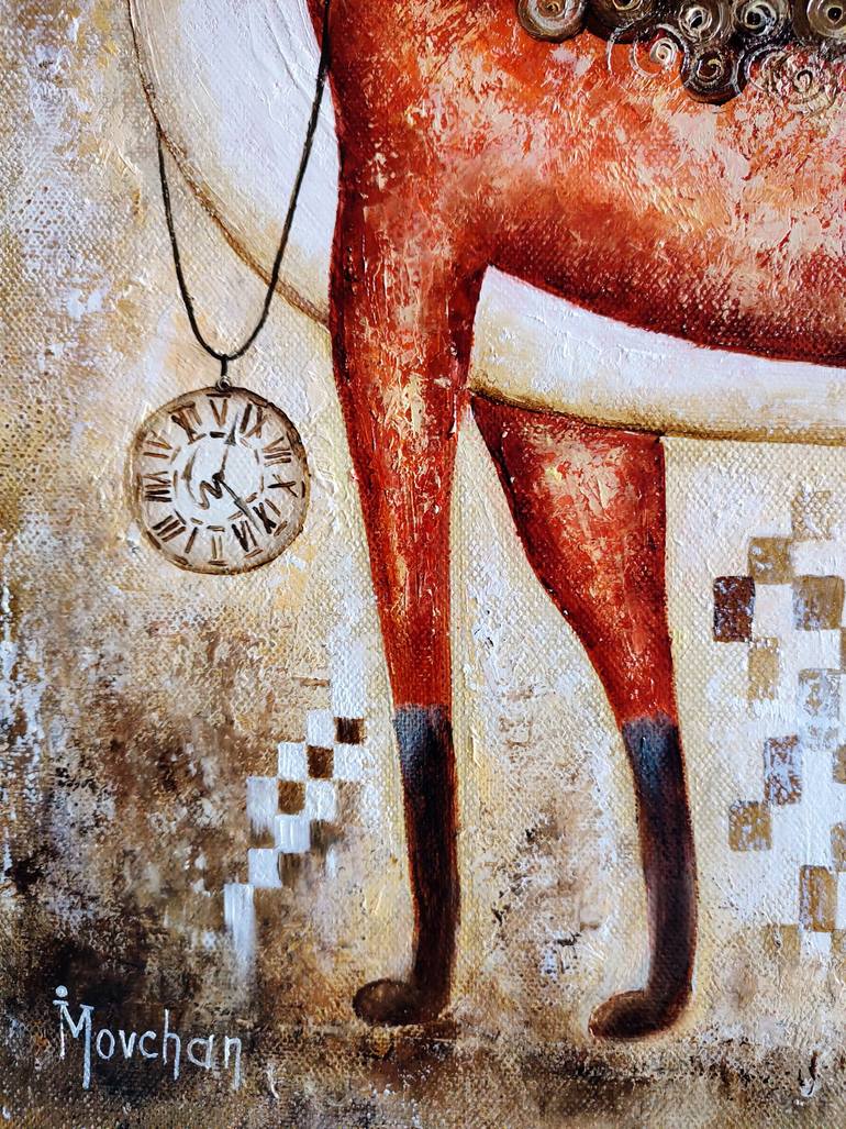 Original Illustration Animal Painting by Irina Movchan