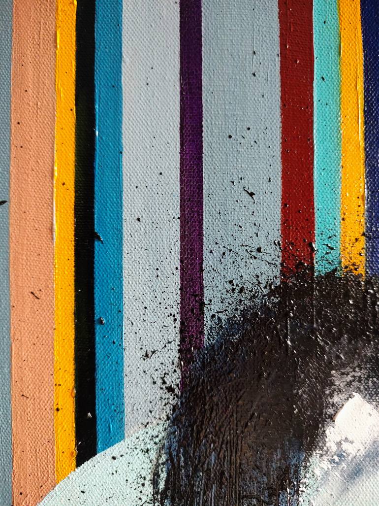 Original Abstract People Painting by Irina Movchan