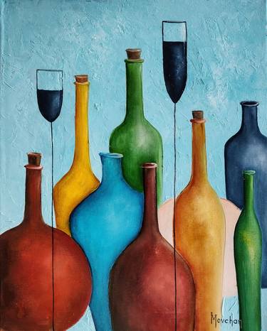Original Fine Art Food & Drink Paintings by Irina Movchan