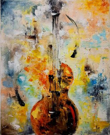 Print of Expressionism Music Paintings by Irina Movchan