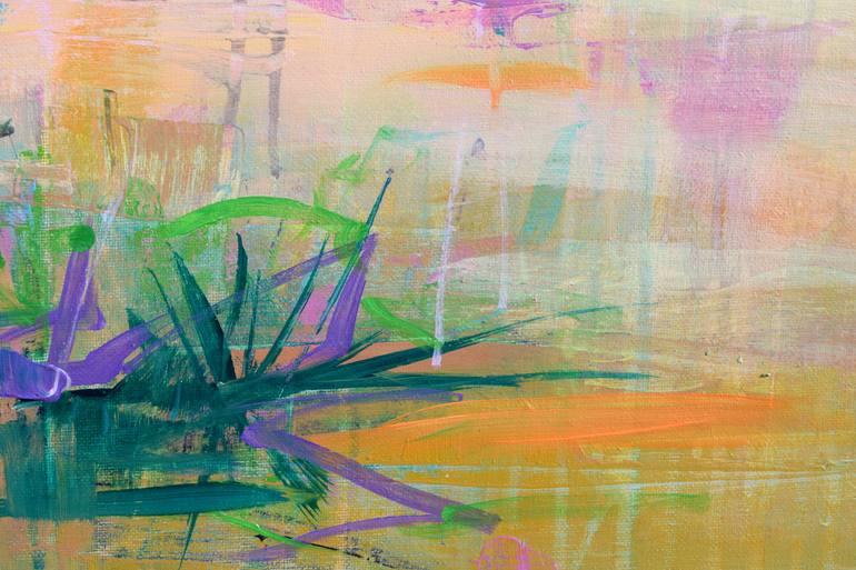 Original Impressionism Landscape Painting by Erika Balla
