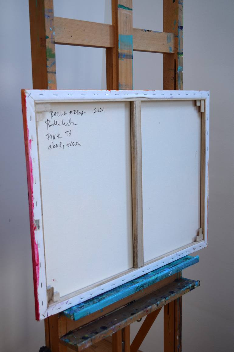 Original Expressionism Water Painting by Erika Balla