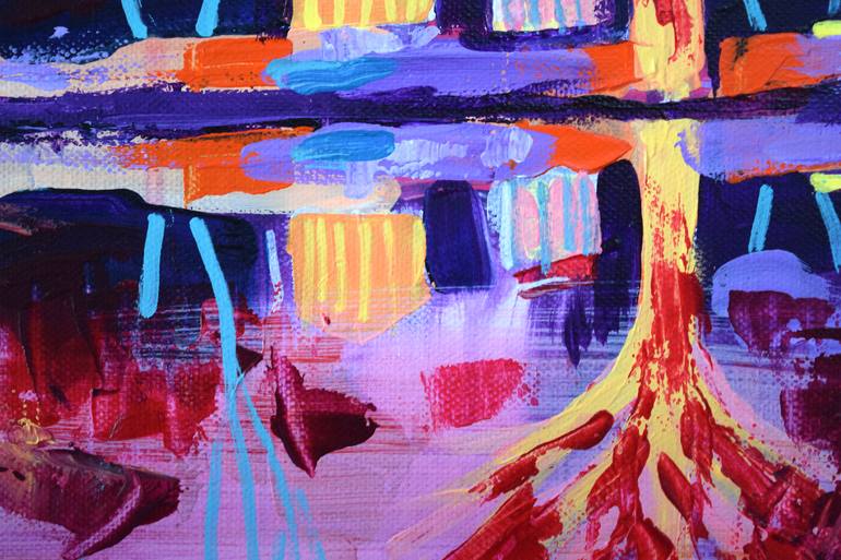 Original Expressionism Water Painting by Erika Balla