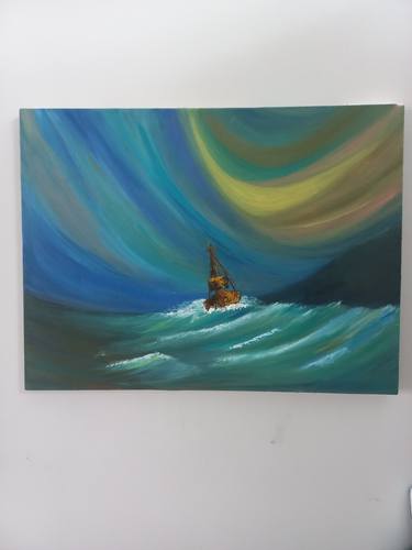 Original Impressionism Seascape Paintings by Muhammad Umair