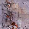 Old city landscape painting colorsbyumair