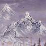 Old city landscape painting colorsbyumair