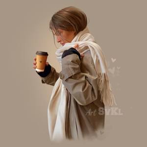 Girl with coffee - Limited Edition of 1