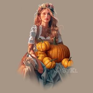 Woman with watermelons - Limited Edition of 1