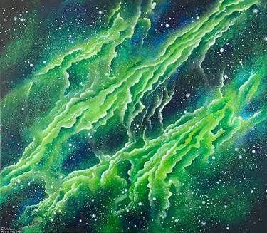 Nebula in Green thumb
