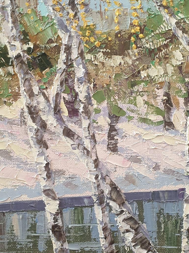 Original Impressionism Landscape Painting by Serhii Hontarovskyi