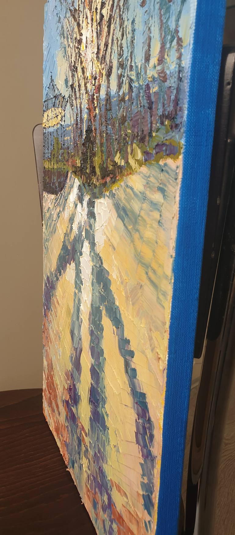 Original Impressionism Cities Painting by Serhii Hontarovskyi