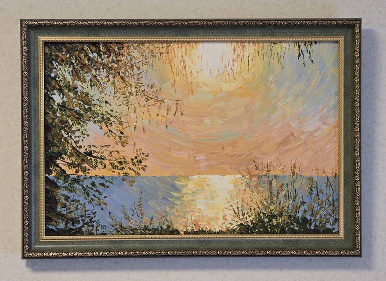 Original Impressionism Seascape Painting by Serhii Hontarovskyi