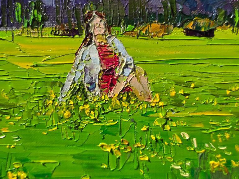 Original Impressionism Landscape Painting by Serhii Hontarovskyi