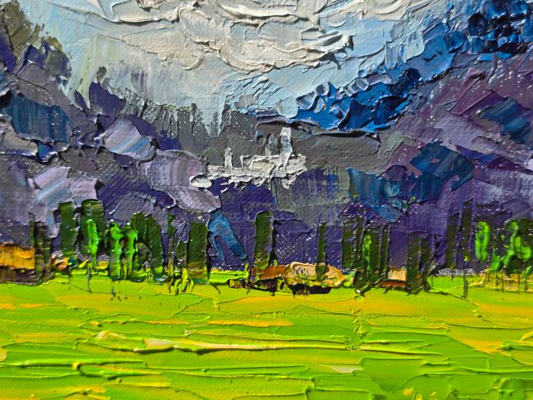 Original Impressionism Landscape Painting by Serhii Hontarovskyi