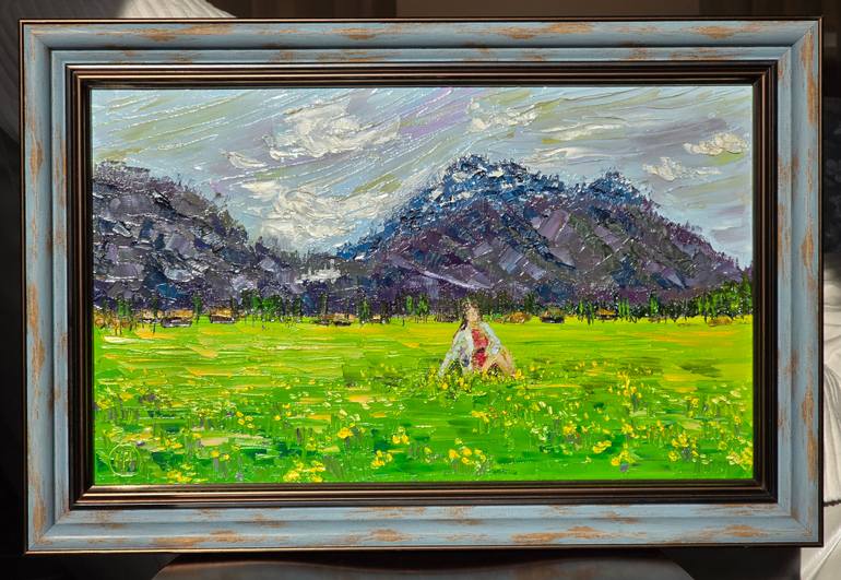 Original Impressionism Landscape Painting by Serhii Hontarovskyi