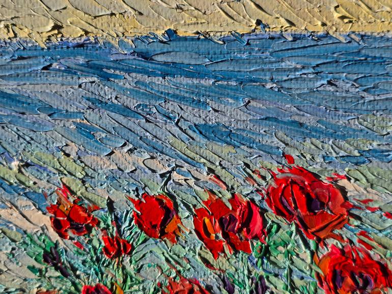 Original Impressionism Seascape Painting by Serhii Hontarovskyi