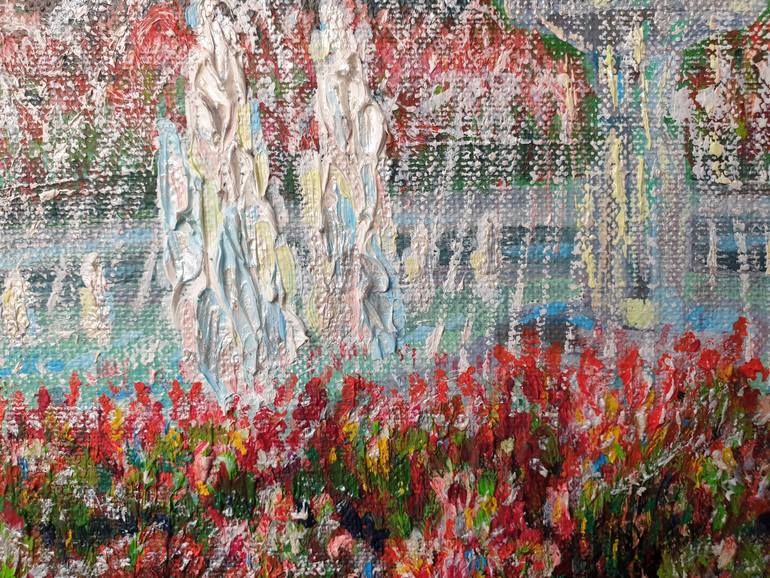 Original Impressionism Cities Painting by Serhii Hontarovskyi