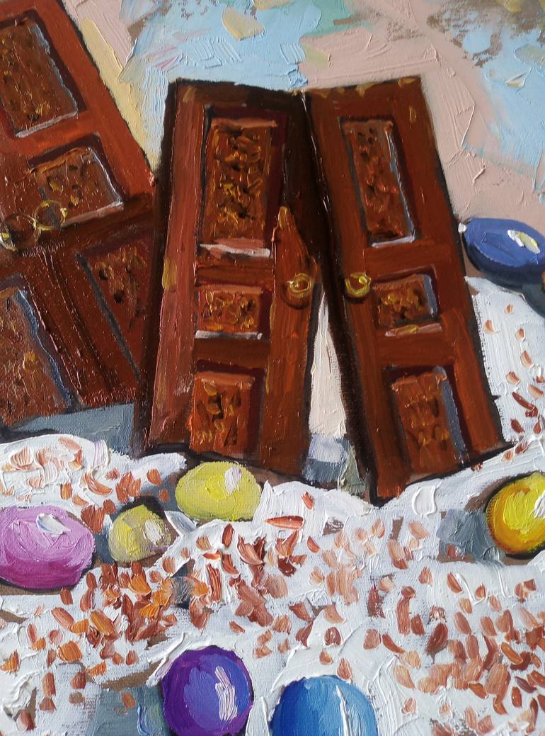 Original Impressionism Love Painting by Bakhtiyar Urakov