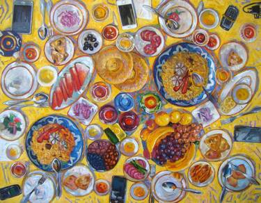 Original Food Paintings by Bakhtiyar Urakov