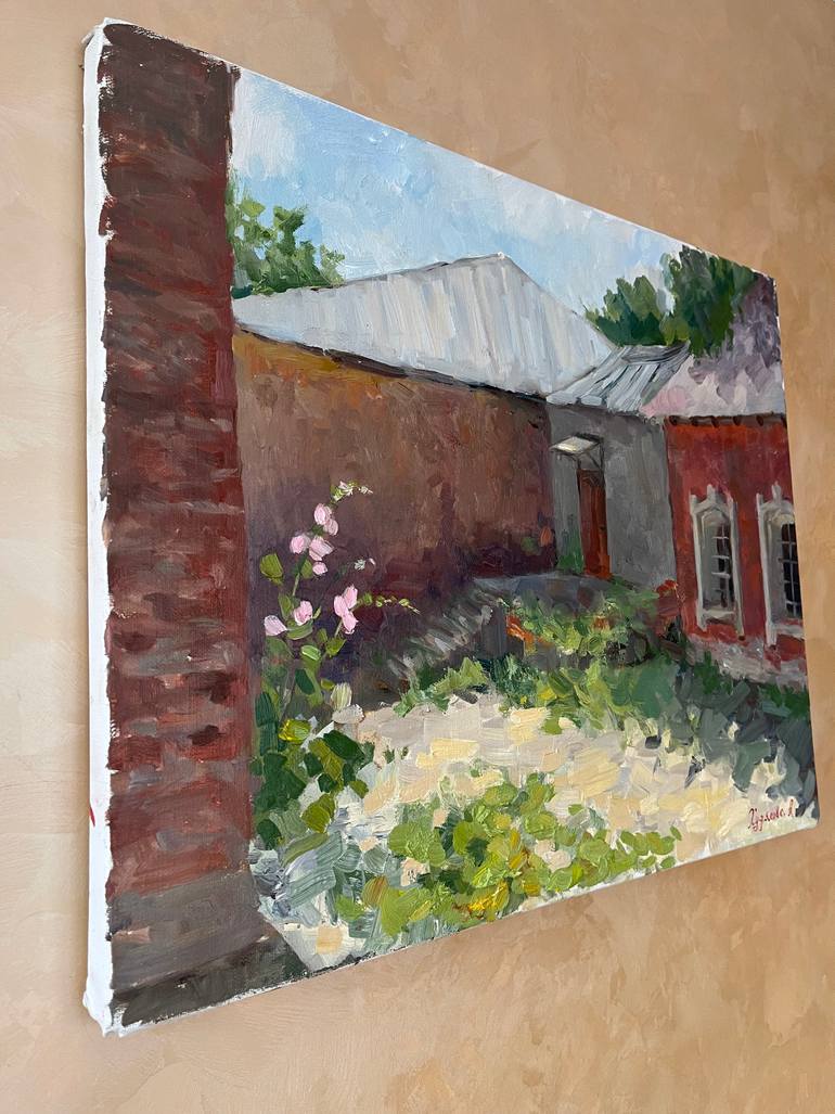 Original Impressionism Landscape Painting by Ana Delgado