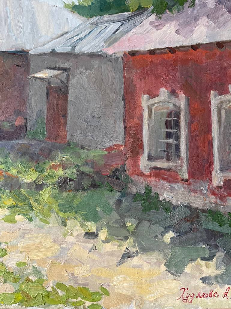 Original Impressionism Landscape Painting by Ana Delgado
