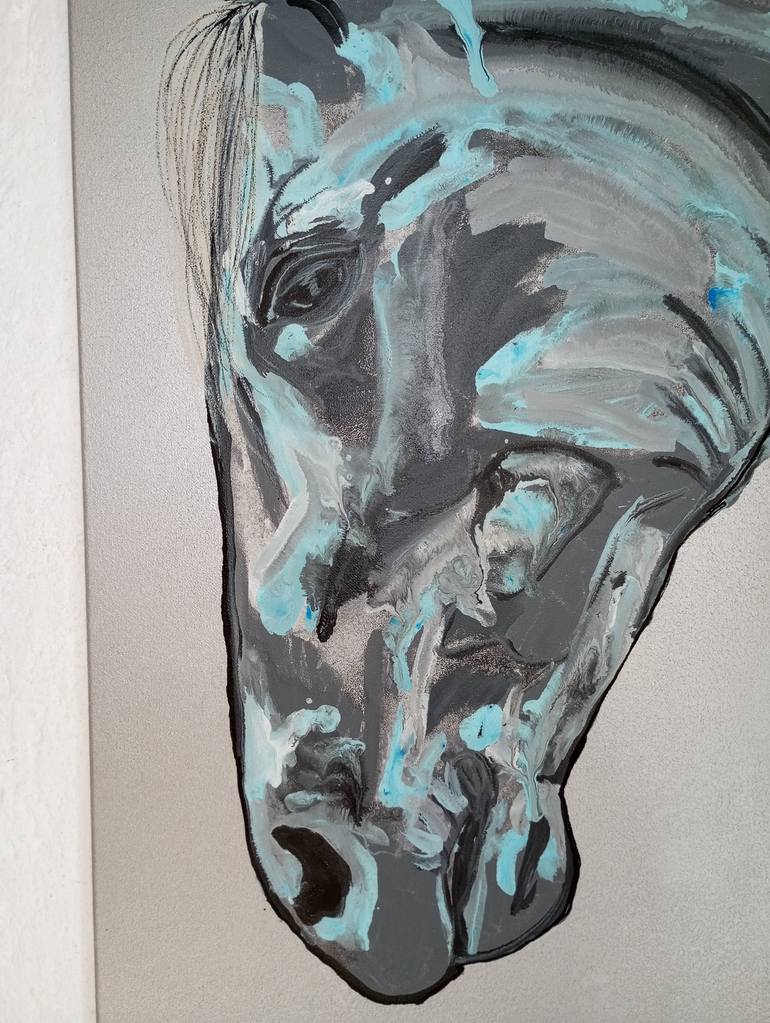 Original Abstract Animal Painting by Nicole Legendre