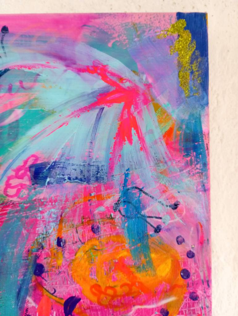 Original Abstract Expressionism Abstract Painting by Nicole Legendre