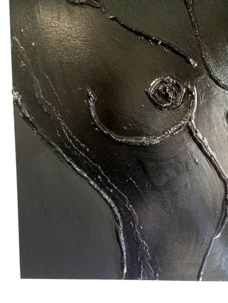Original Minimalism Nude Painting by Nicole Legendre