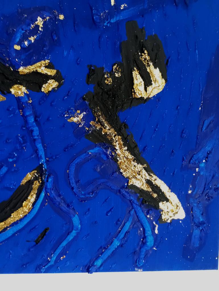 Original Abstract Expressionism Abstract Painting by Nicole Legendre