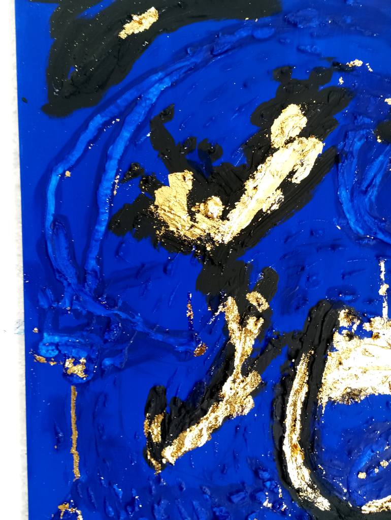 Original Abstract Expressionism Abstract Painting by Nicole Legendre