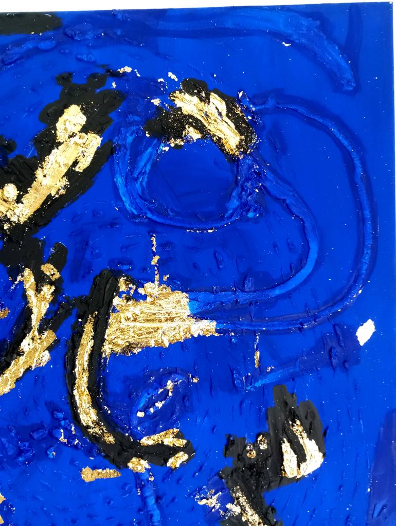 Original Abstract Expressionism Abstract Painting by Nicole Legendre