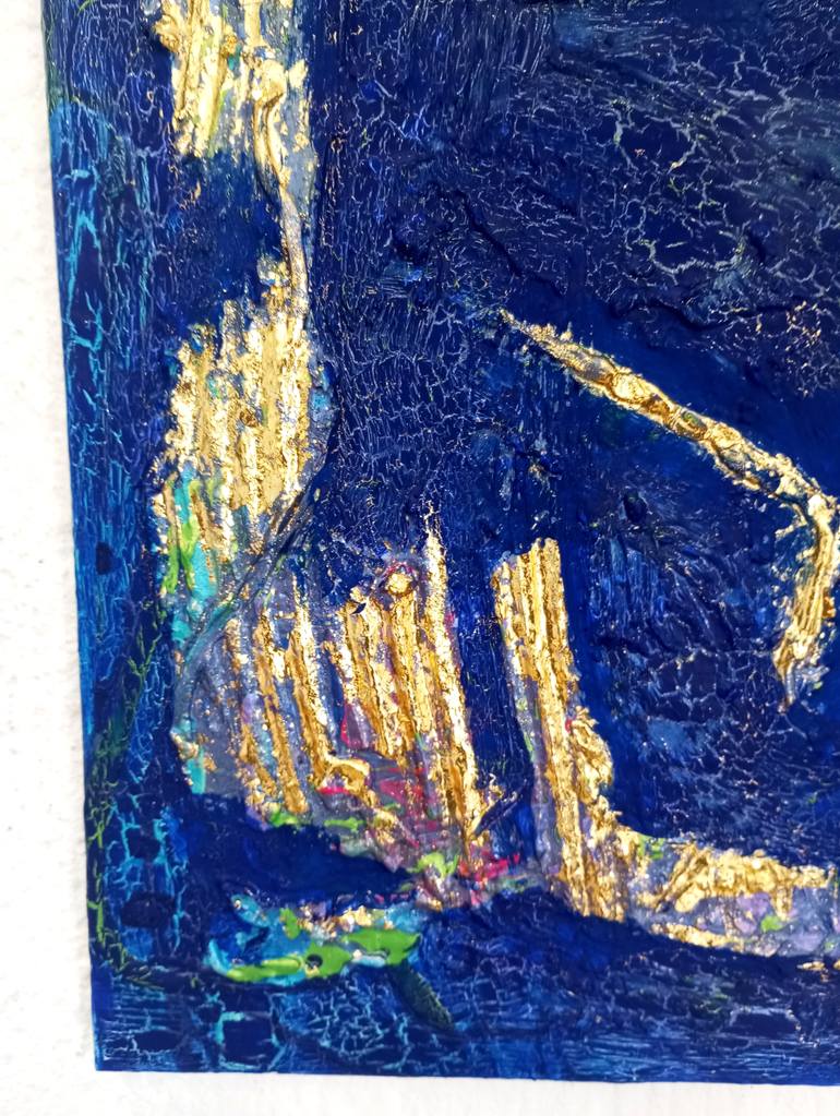 Original Abstract Expressionism Abstract Painting by Nicole Legendre