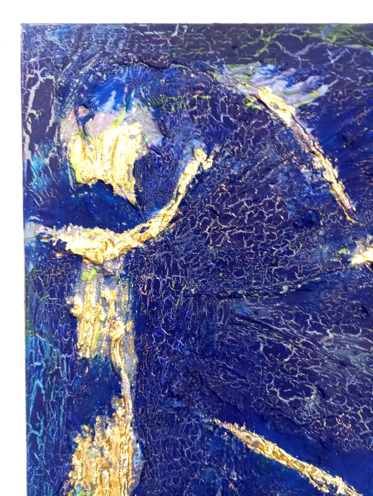 Original Abstract Expressionism Abstract Painting by Nicole Legendre