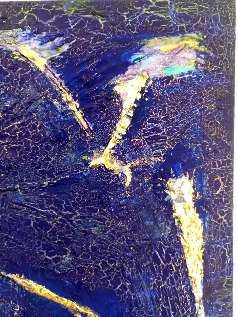 Original Abstract Expressionism Abstract Painting by Nicole Legendre