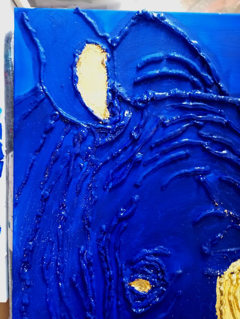 Original Expressionism Animal Painting by Nicole Legendre