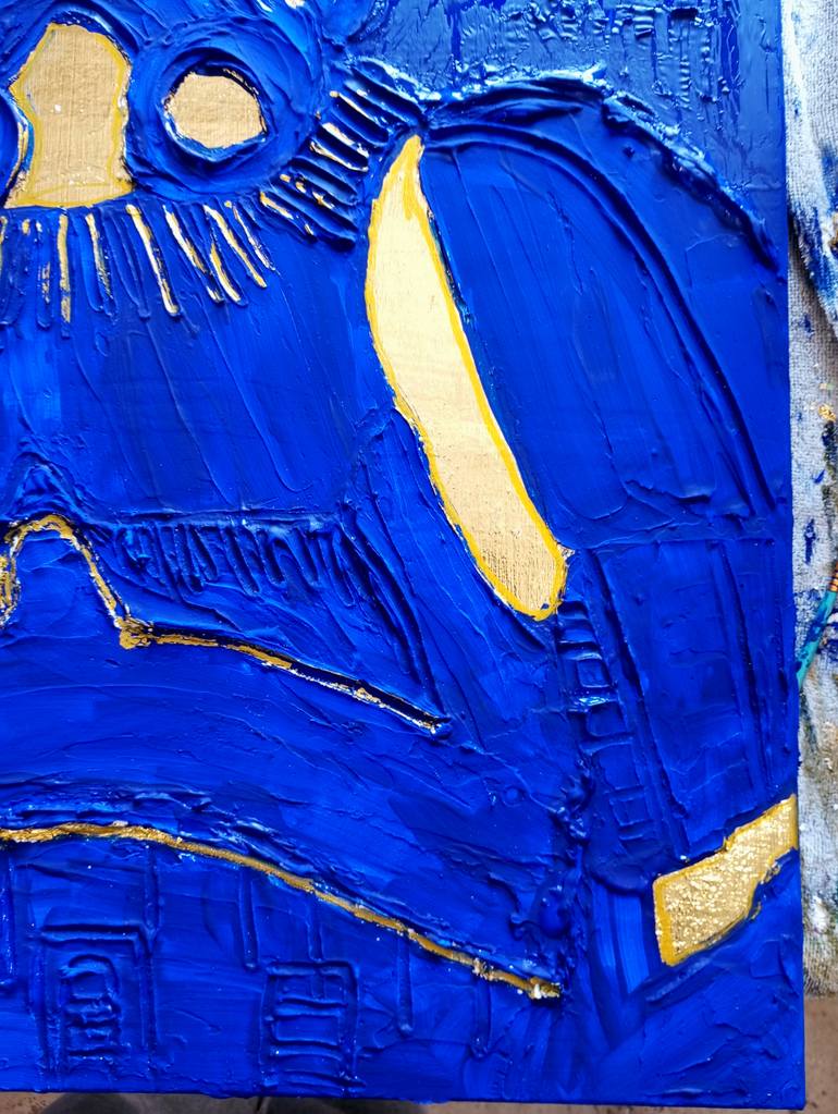 Original Street Art Comics Painting by Nicole Legendre