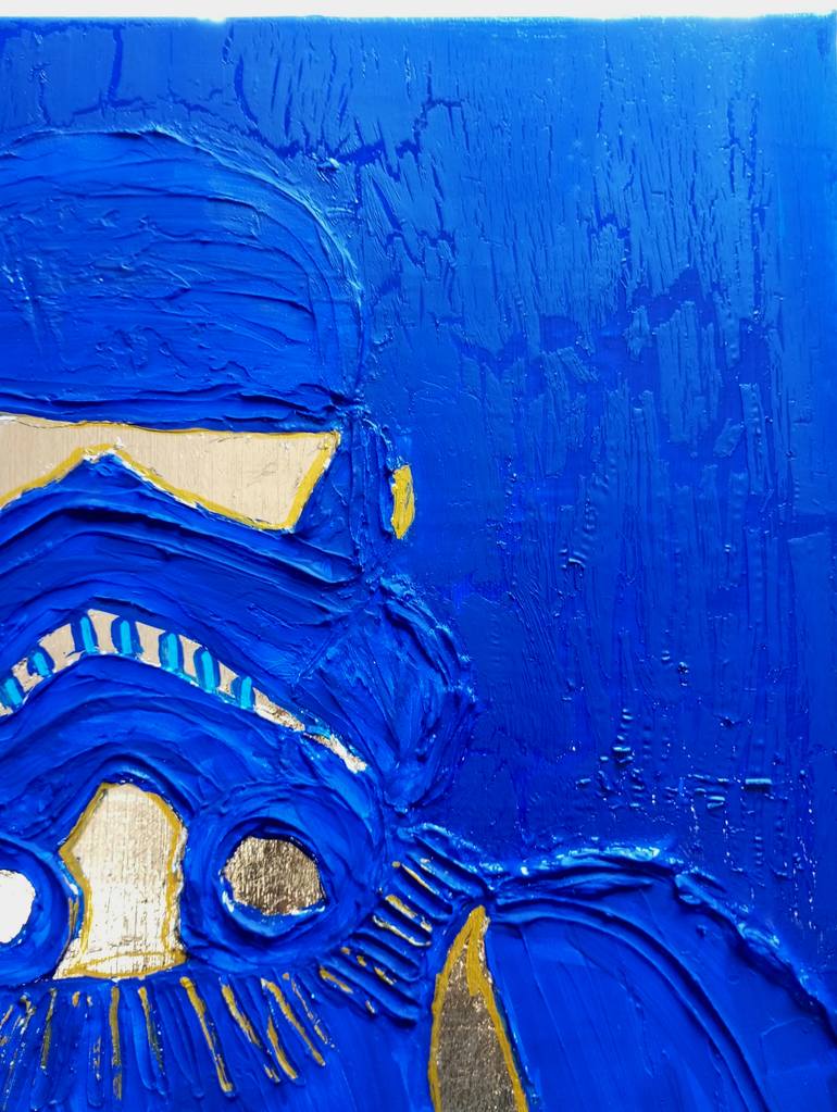 Original Street Art Comics Painting by Nicole Legendre
