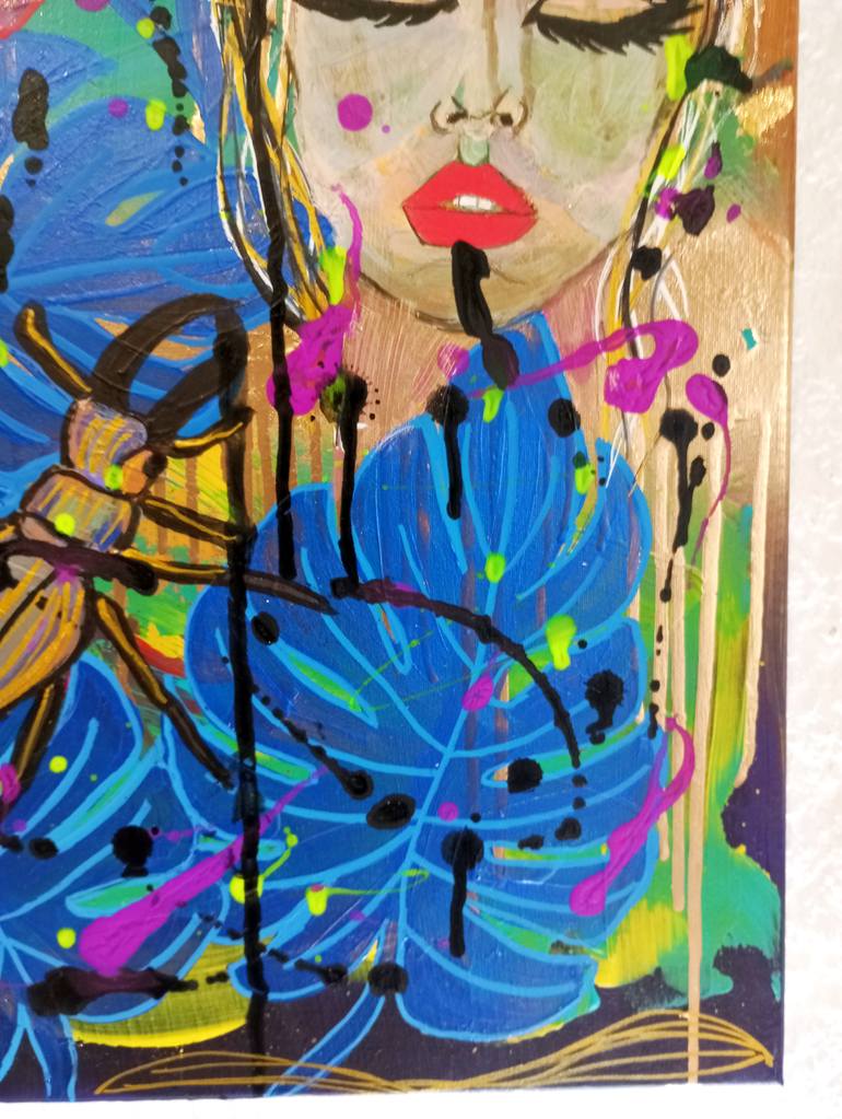 Original Contemporary Women Painting by Nicole Legendre