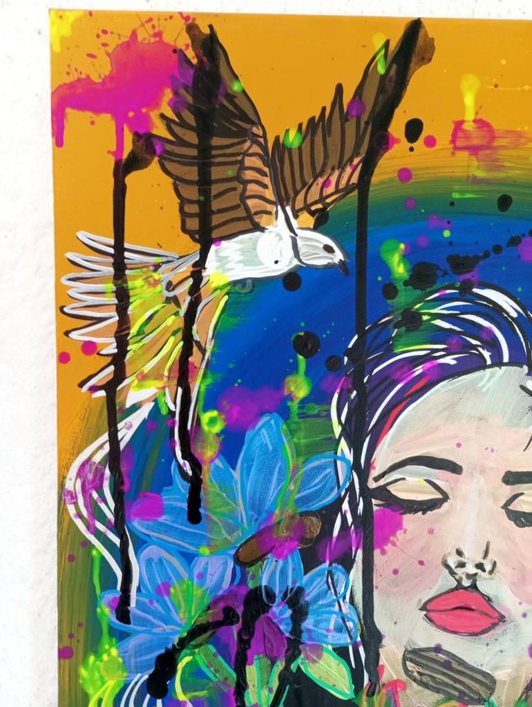 Original Contemporary Women Painting by Nicole Legendre