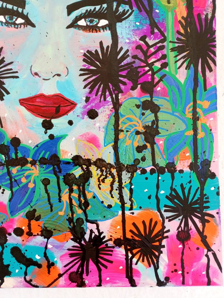 Original Contemporary Women Painting by Nicole Legendre