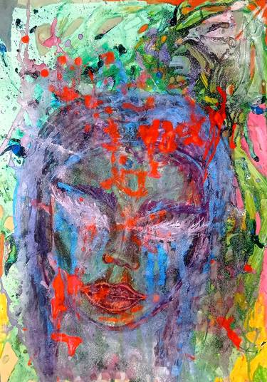 Original Abstract Expressionism Women Paintings by Nicole Legendre