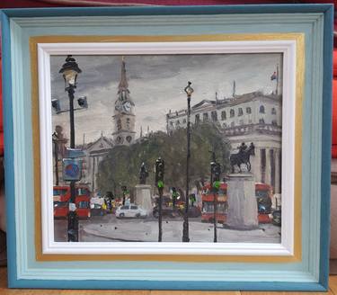 Original Impressionism Cities Paintings by ROBERTO PONTE