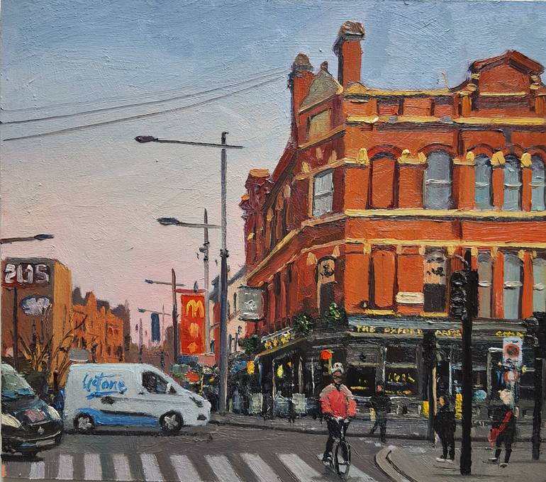 Original Impressionism Cities Paintings by Roberto Ponte